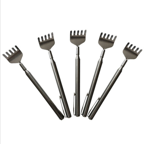(a-1pcs) 1 pcs Portable Adjustable Extendable Telescopic Back Scraper Backbone Scratch Massage Itch Scratch Massage Tools 1