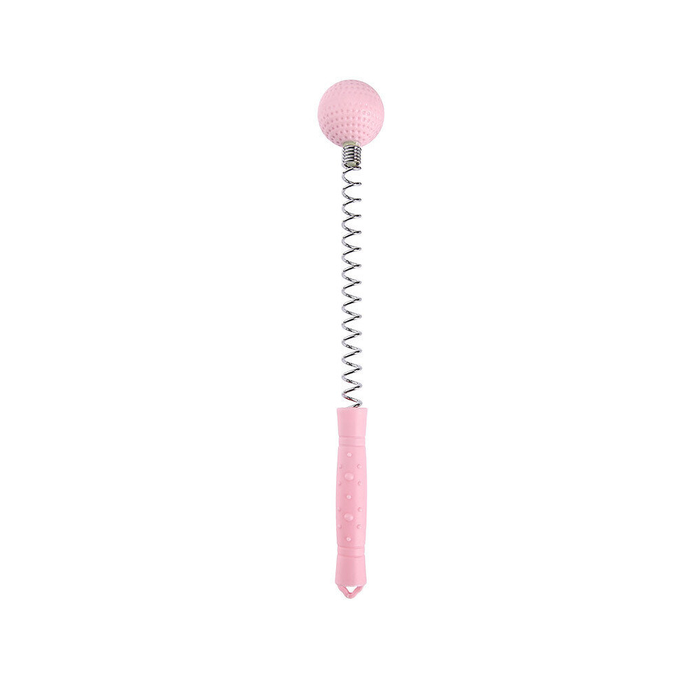 Dechoicelife Pink (A-) Silicone Beating Hammer Home Meridian Dredging Hammer Massage Stick Shoulder Cervical Spine Relieve Relax Muscles
