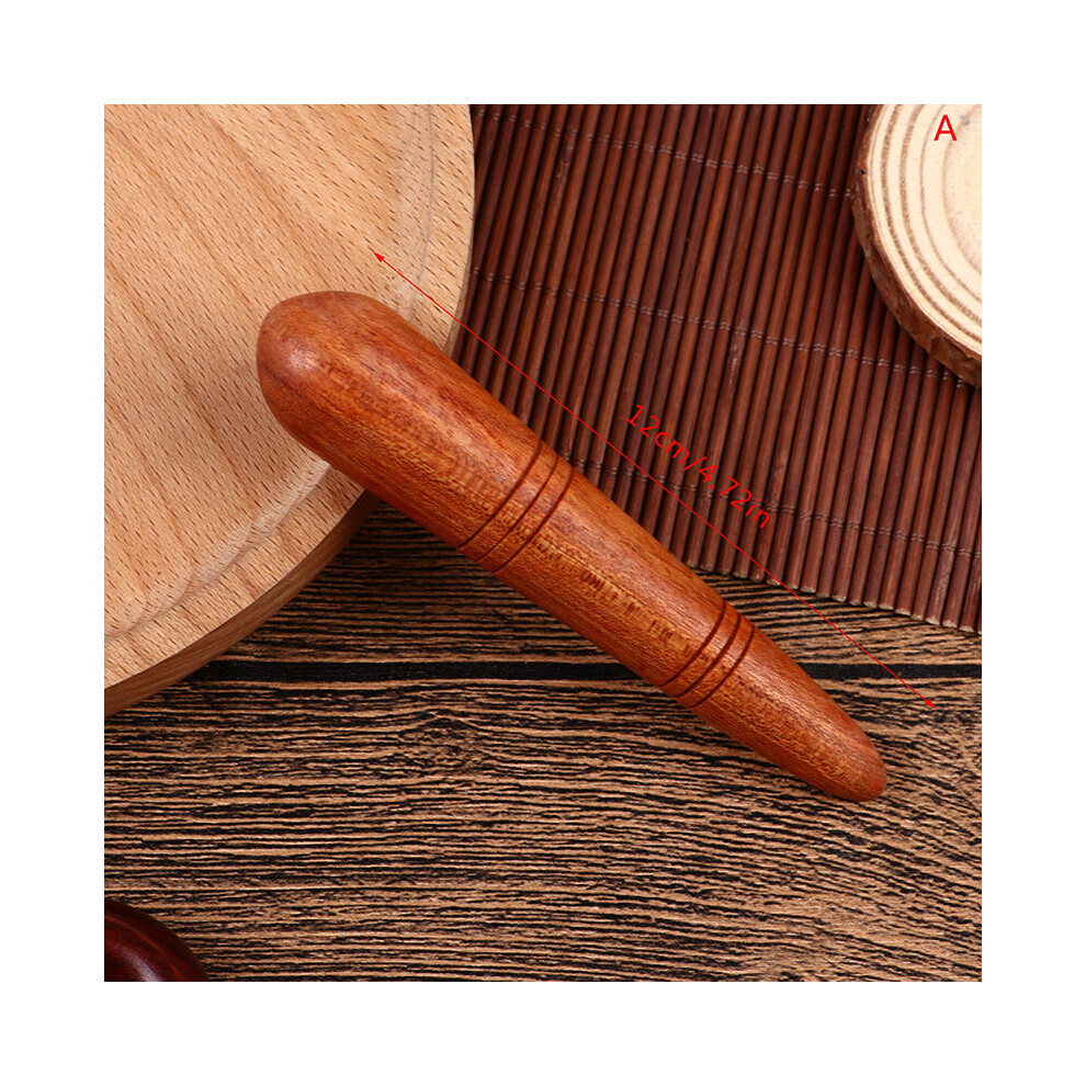 Dechoicelife (A-A4) 1Pcs Finger Back Massage Fragrant Wood Spa Acupressure Point Meridians Scraping Stick Mini Finger Body Massager Massageador Pã©S