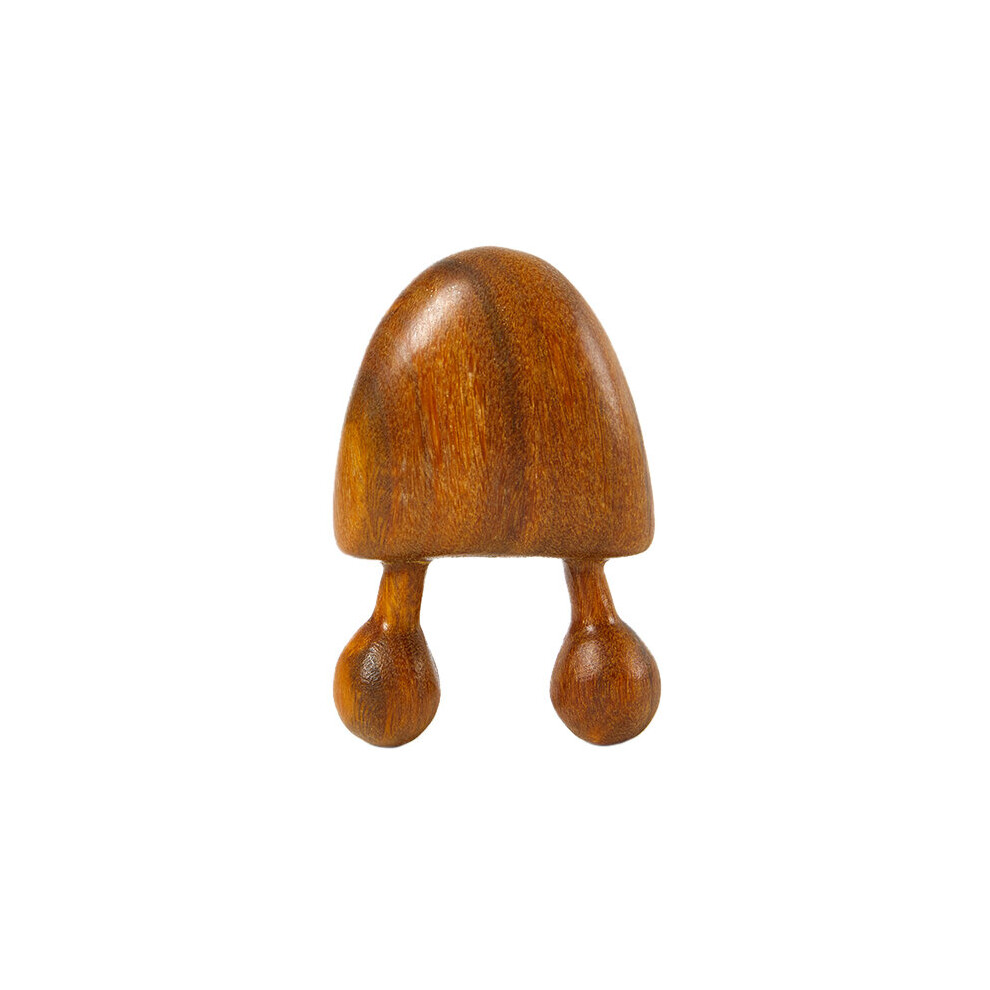 Dechoicelife (A-As Pic) 1Pc Sandalwood Facial Massage Comb Wooden Handle Piece Green Sandalwood Eye Massage Small Snail Comb