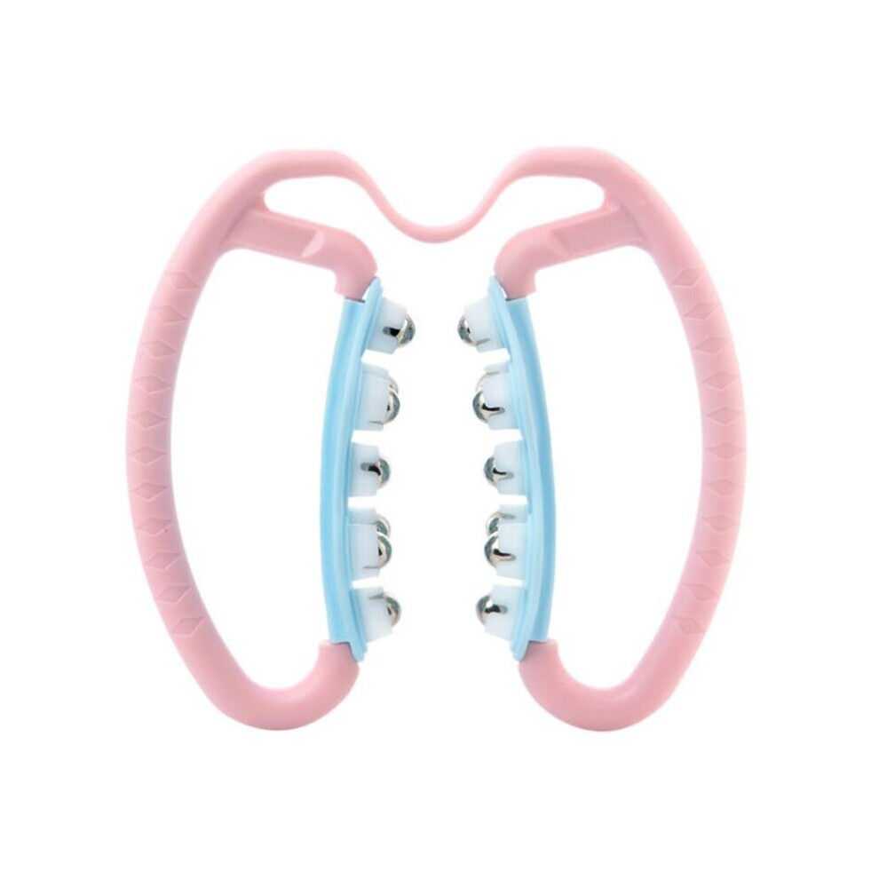 Dechoicelife Pink (A-) Muscle Roller,Trigger Point Massage Roller For Deep Tissue,Help Reducing Leg,Tennis Elbow,Thigh,Arm Soreness Pain Relief