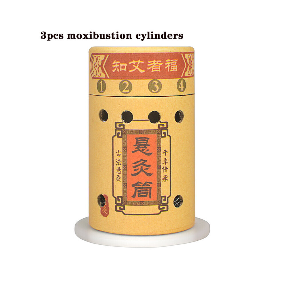 Dechoicelife (A-3) Chinese Body Massage Device Moxibustion Box Moxa Sticks Burner Heating Acupuncture Point Therapy Women Gynaecopathia Mini Moxa