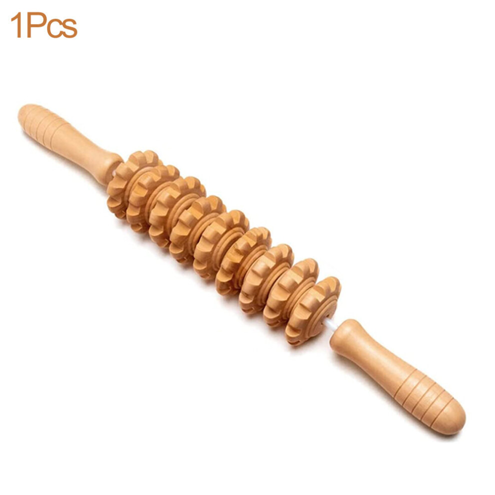 Dechoicelife (A-1Pcs) Wood Therapy Massage Tools,Lymphatic Drainage Massager For Body Shaping, Anti Cellulite Body Sculpting Tools