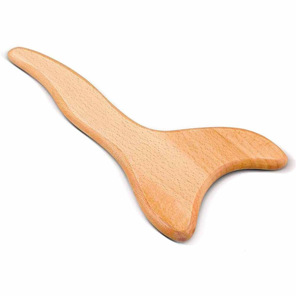 Dechoicelife Gua Sha Tool Wooden Scraper Therapy Massage Tool Lymphatic Drainage Anti Cellulite Massage Tool Body Sculpting Muscle Relaxation