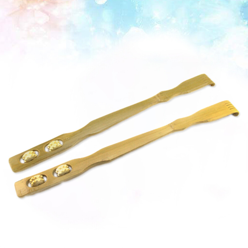 Dechoicelife 1Pc Back Scratchers Hand Scratchers Family Gifts Friend 2 Neck For Pregnant Novel Wooden Rollers With