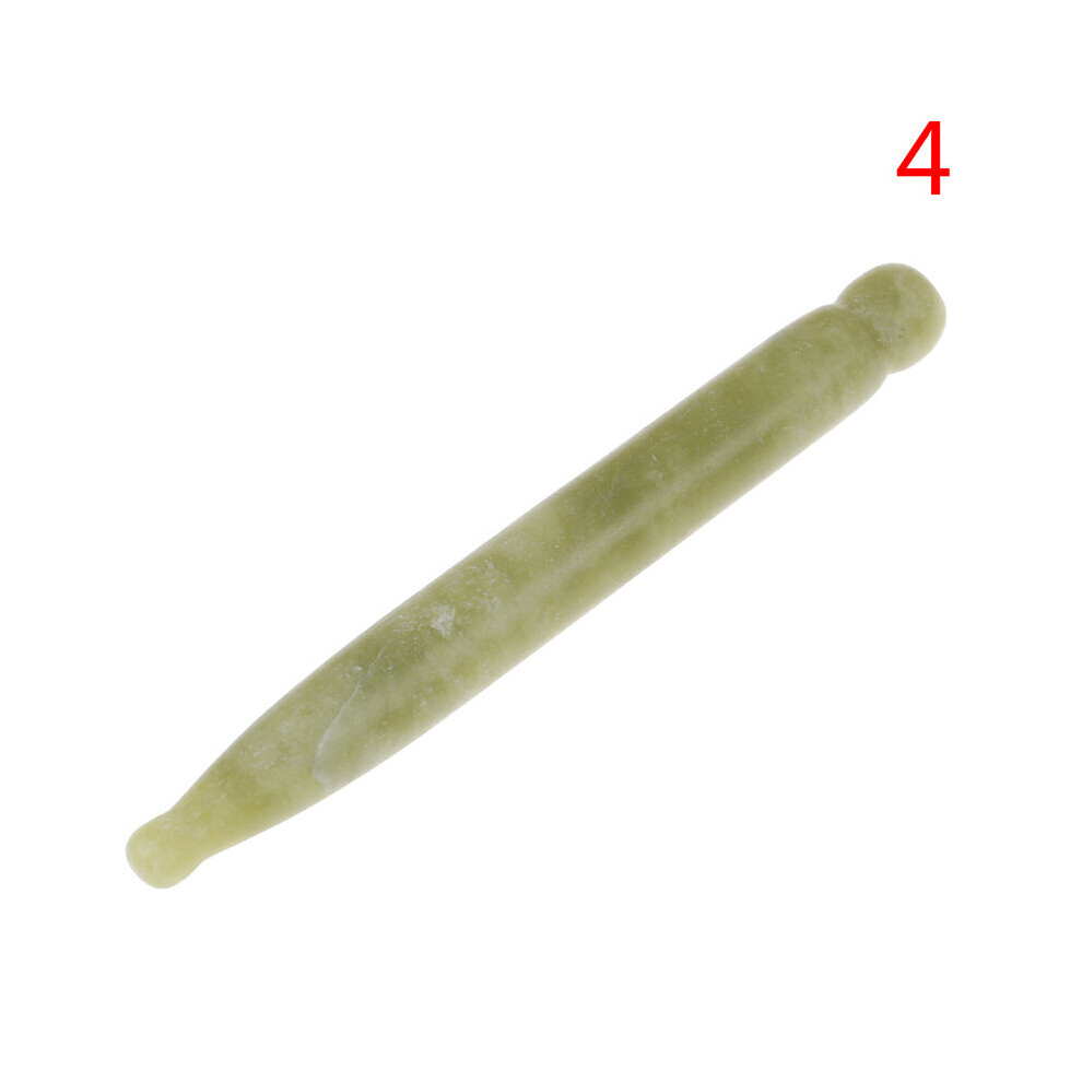Dechoicelife Gold (A-) Natural Jade Guasha Scraping Face Massage Wand For Therapy Stick Point Guasha Faical Massage Treatment Hot