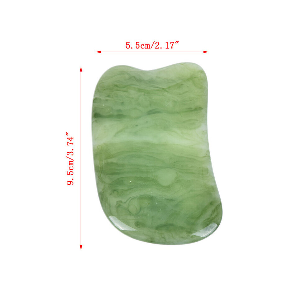 Dechoicelife Purple (A-) Natural Jade Guasha Scraping Face Massage Wand For Therapy Stick Point Guasha Faical Massage Treatment Hot