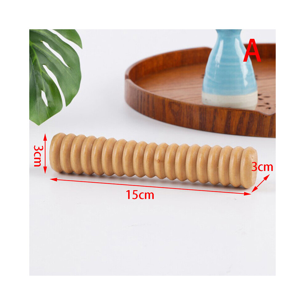 Dechoicelife (A-Style 23) Wooden Spa Muscle Roller Stick Cellulite Blaster Deep Tissue Fascia Trigger Point Release Self Foot Body Massage Gua Sha Scrape