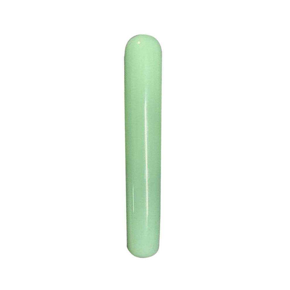 Dechoicelife (A-Green) Natural Jade Stone Massage Wand Gua Sha Tools Facial Scraping Board Massager For Face Eye Wrinkle Massager ???????? ??? ????