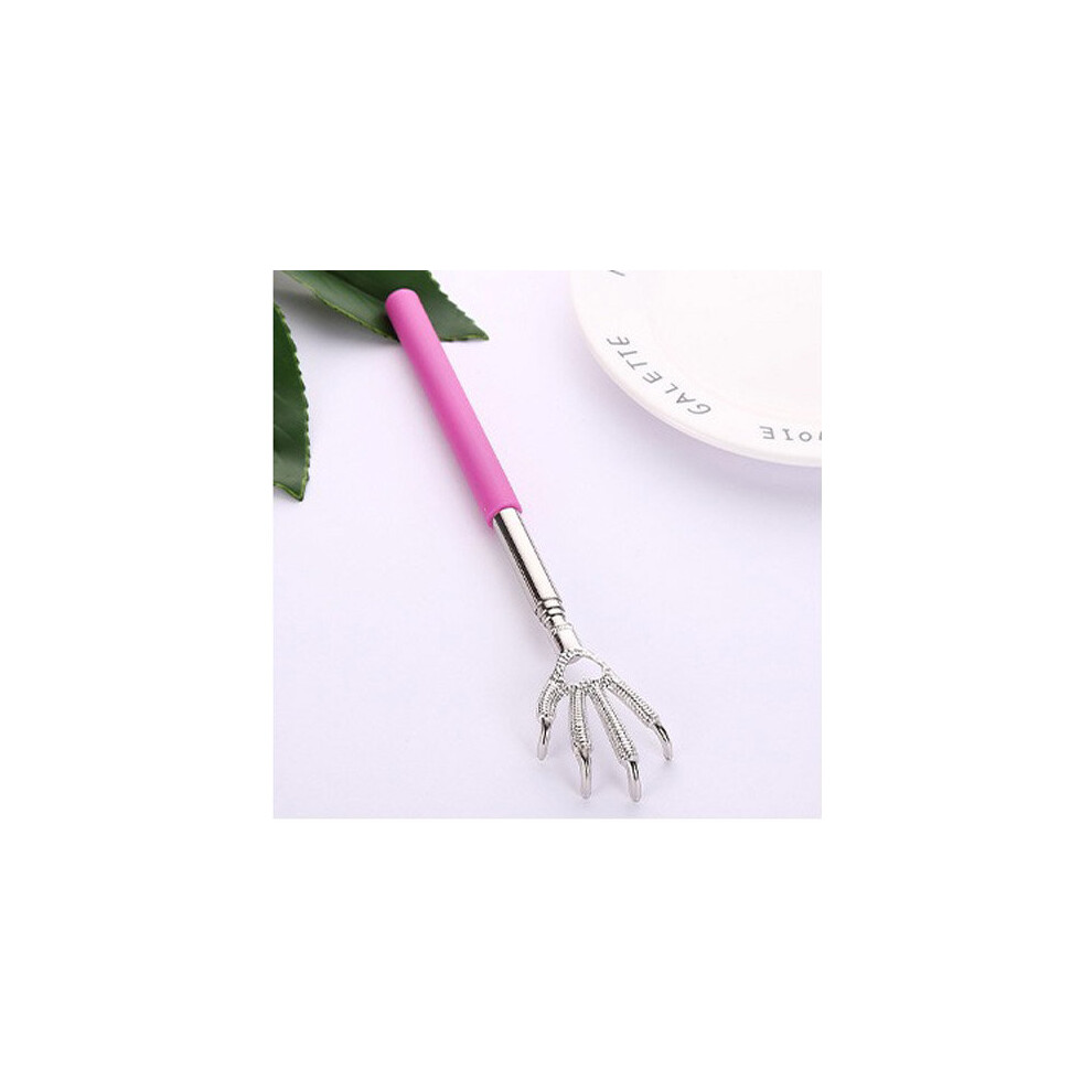 Dechoicelife Pink (A-Talon ) Extendable Massage Claw Telescopic Scratching Backscratcher For Back Scraper Massage Relax Back Scratcher Relieve Anti-Itch Tool