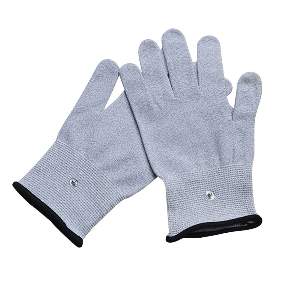 Dechoicelife (A-Gloves) Ems Massager Gloves For Tens Machine Acupuncture Therapy Massager Meridian Physiotherapy Massager Accessories Electrodes Pads