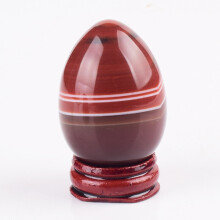 (a-50x35 mm) Natural Red Agate Yoni Egg Set Undrill Crystal Stone Massage Ball For Women Kegel Exercise Pelvic Floor Muscle Health Care Tool