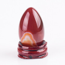 (a-40x25 mm) Natural Red Agate Yoni Egg Set Undrill Crystal Stone Massage Ball For Women Kegel Exercise Pelvic Floor Muscle Health Care Tool