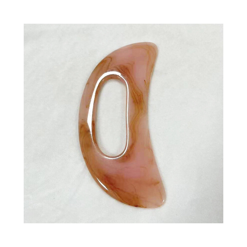 Dechoicelife Pink (A-Small ) Resin Beeswax Herramientas Gua Sha Massage Tool For Back Neck Body Face Massagers Guasha Masaje Scraper Therapy Skin Care Tools