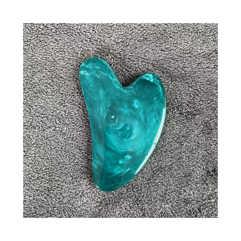 Dechoicelife (A-Gua Sha) Resin Beeswax Herramientas Gua Sha Massage Tool For Back Neck Body Face Massagers Guasha Masaje Scraper Therapy Skin Care Tools