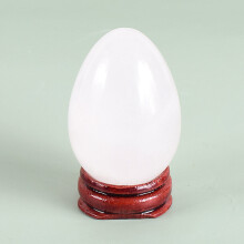 (a-Army Green) 50*35 Big Size Yoni Egg Massage Body Natural Crystal Rose Quartz Ball Kegel Exercise Tool Pelvic Floor Muscle Vaginal Massager