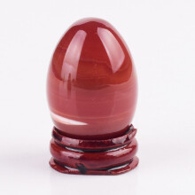 (a-45x30mm) Natural Red Agate Yoni Egg Set Undrill Crystal Stone Massage Ball For Women Kegel Exercise Pelvic Floor Muscle Health Care Tool