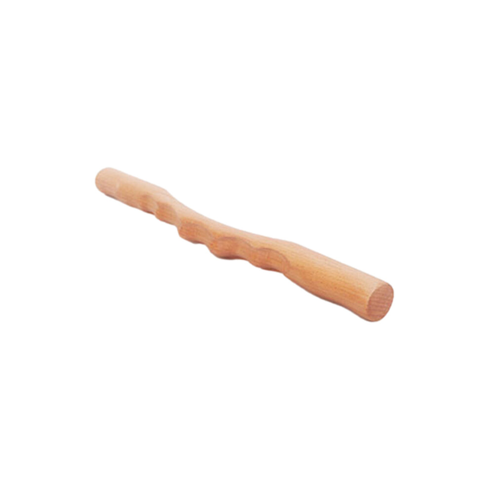 Dechoicelife (A-36Cm) Beech Wood Scraping Stick Guasha Scraping Stick Muscle Relax Massage Scraper Body Neck Back Shoulder Waist Leg Massage Tools
