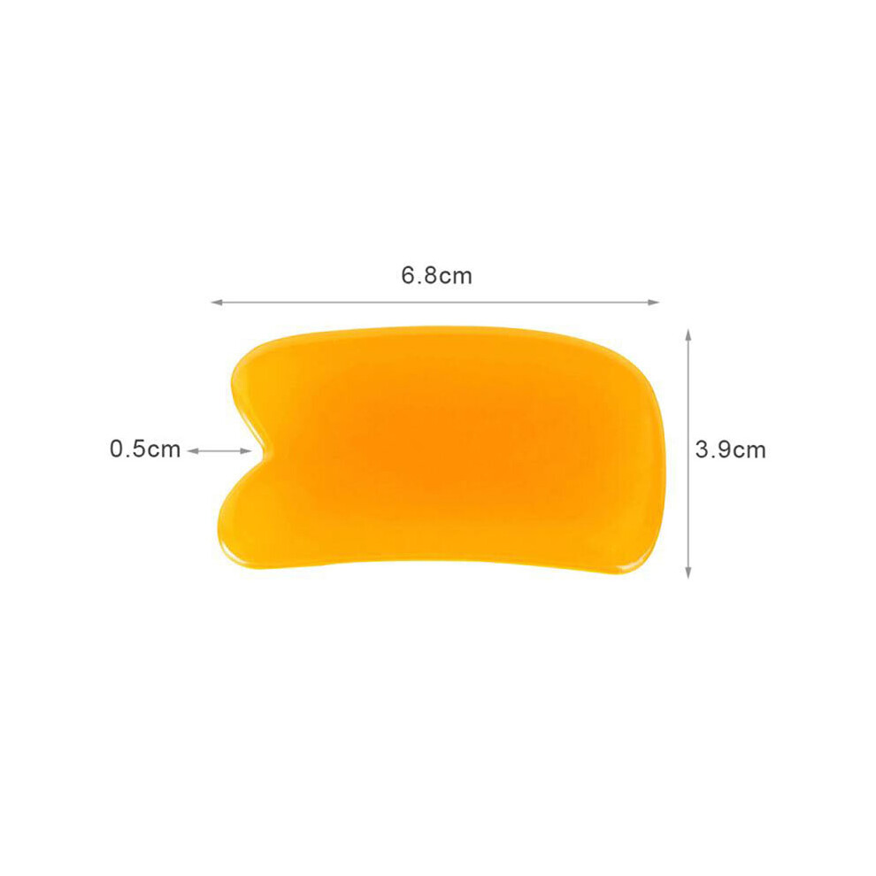 Dechoicelife (A-S) 1Pc Guasha Scraping Massage Tool Body Massager Guasha Board Spa For Face Body Beauty