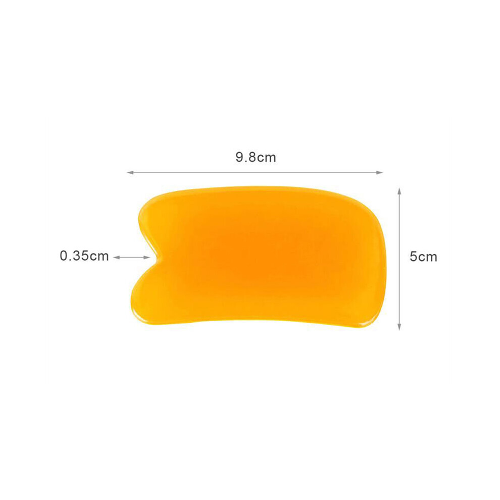 Dechoicelife (A-L) 1Pc Guasha Scraping Massage Tool Body Massager Guasha Board Spa For Face Body Beauty
