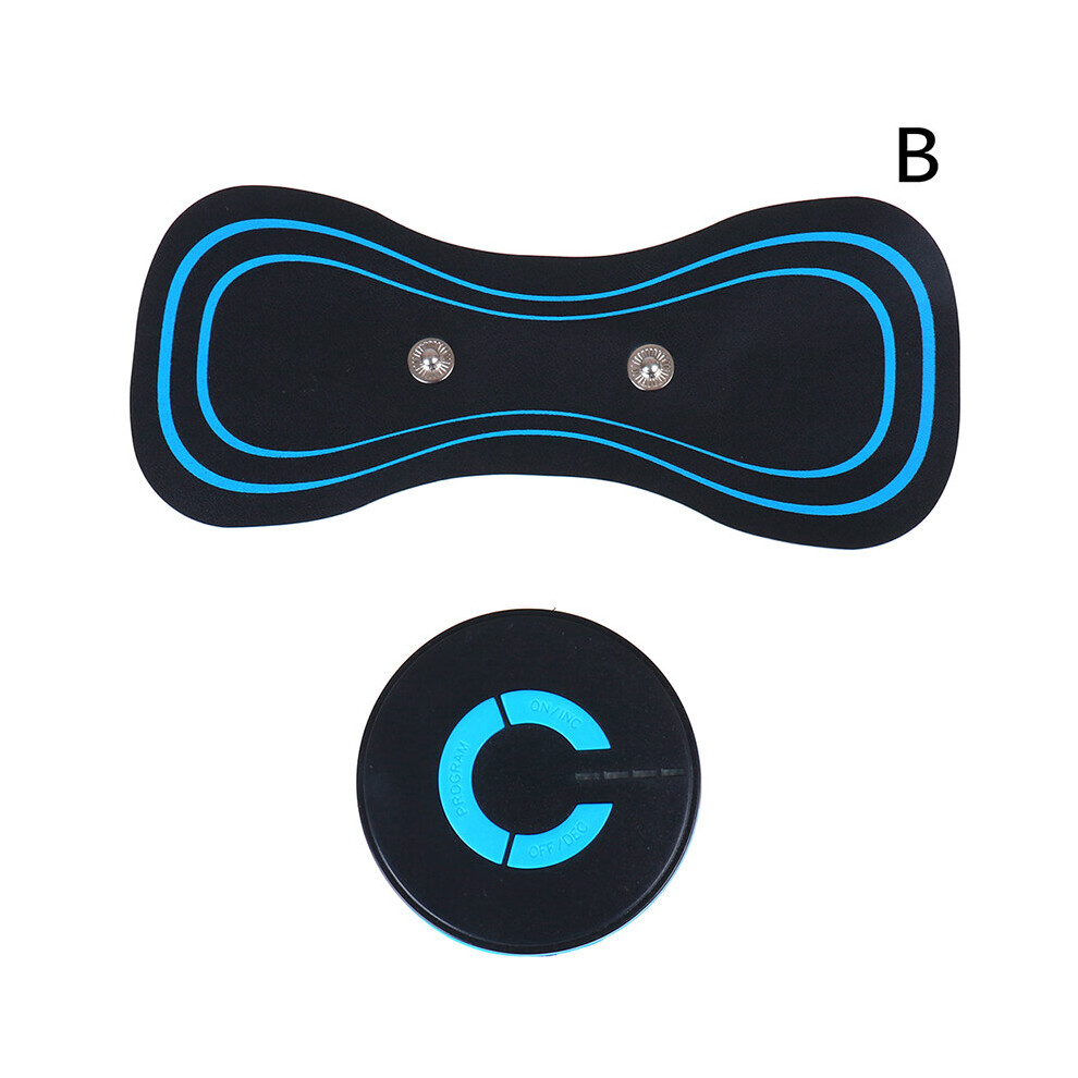 Dechoicelife (A-B) Portable Mini Electric Neck Massager Cervical Massage Stimulator Pain Relief