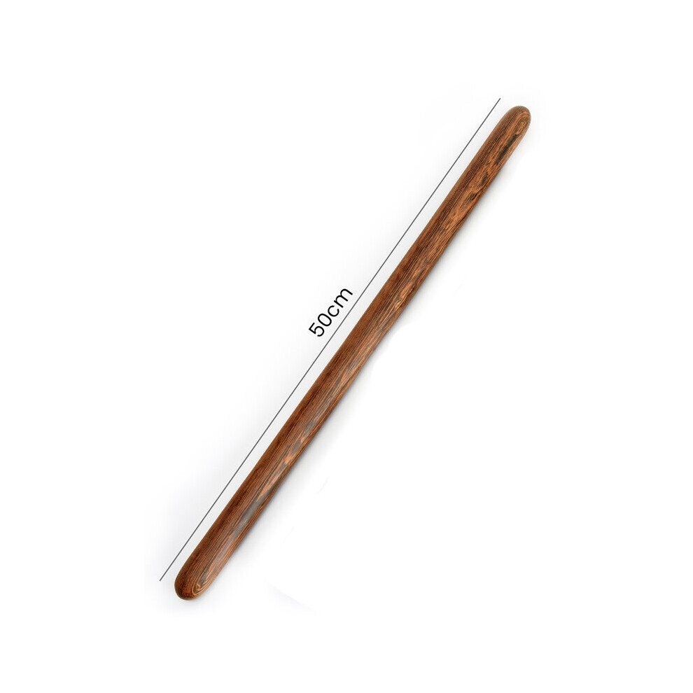 Dechoicelife (A-50Cm Length) Wooden Massage Stick Acupressure Massage Press Therapy Back Neck Foot Reflexology Body Point Massage Guasha Scraping Health Care