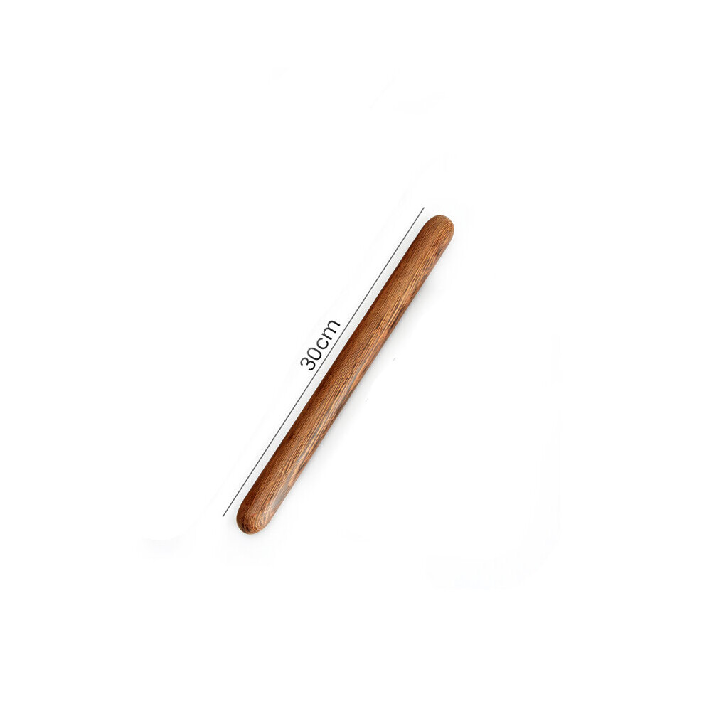 Dechoicelife (A-30Cm Length) Wooden Massage Stick Acupressure Massage Press Therapy Back Neck Foot Reflexology Body Point Massage Guasha Scraping Health Care