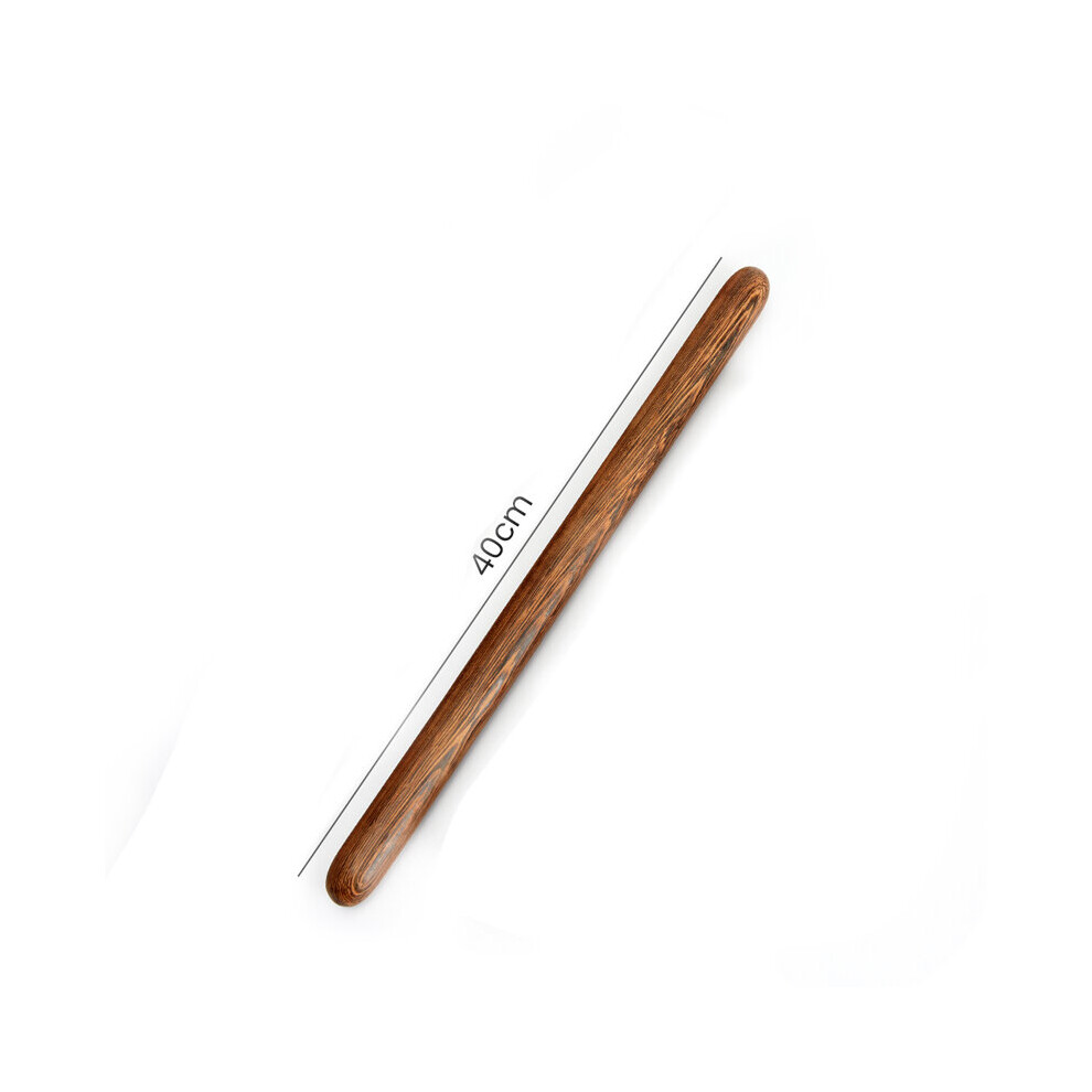 Dechoicelife (A-40Cm Length) Wooden Massage Stick Acupressure Massage Press Therapy Back Neck Foot Reflexology Body Point Massage Guasha Scraping Health Care