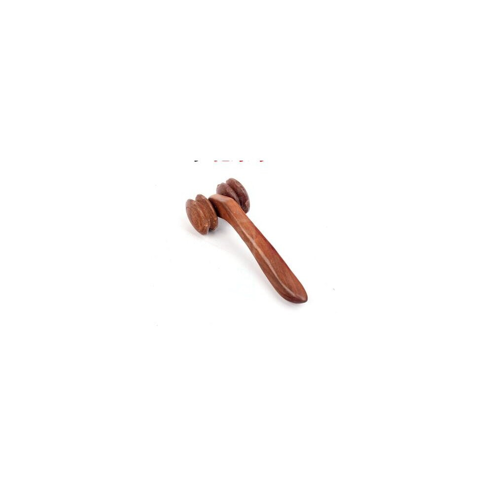 Dechoicelife (A-H) Meridian Massage Foot Massager Wooden Roller Type Plantar Acupoints Rub Row Wooden Feet Solid Wood Home