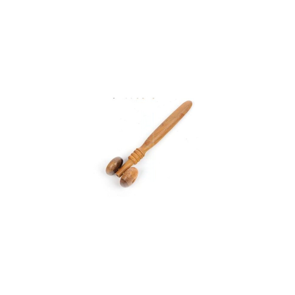 Dechoicelife (A-B) Meridian Massage Foot Massager Wooden Roller Type Plantar Acupoints Rub Row Wooden Feet Solid Wood Home