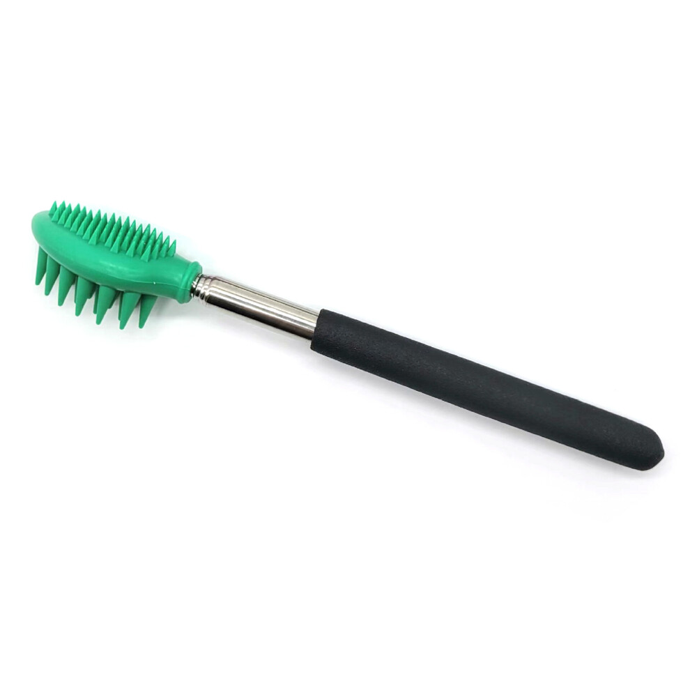Dechoicelife Green (A-) Telescopic Back Scratcher Massage Scratching Backscratcher Massager Kit Back Scraper Extendable Telescoping Itch Health Products