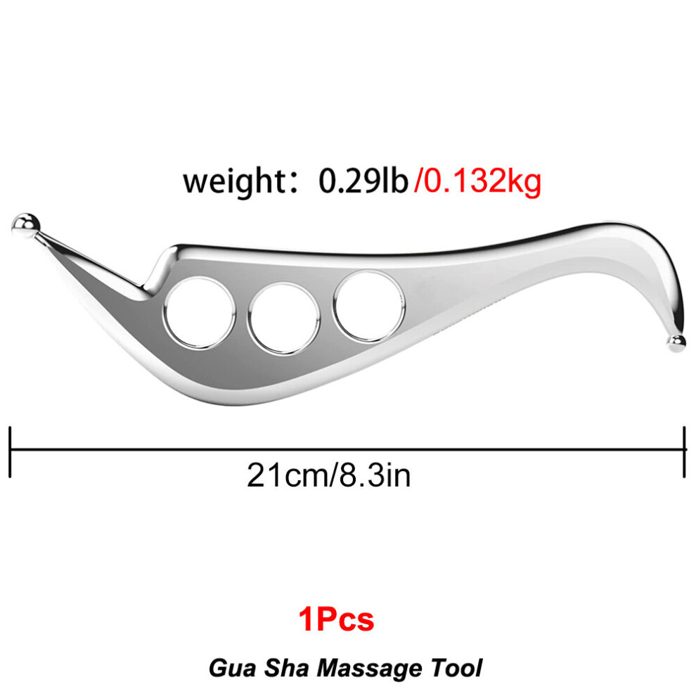 Dechoicelife 1Pcs Gua Sha Stainless Steel Muscle Scraping Massage Tools, Iastm Tool For Physical Scar Tissue And Soft Tissue Treatment