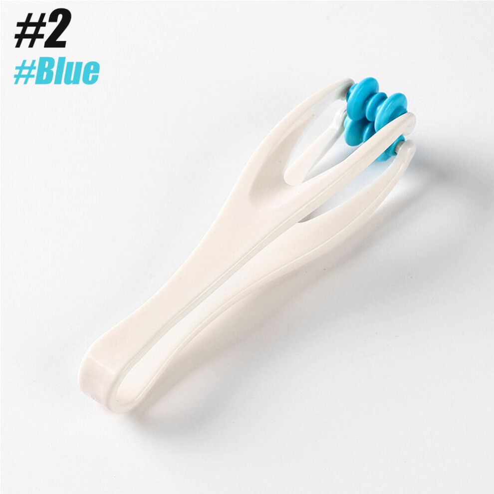 Dechoicelife Blue (A-2-) 1Pcs Finger Wrist And Hand Massager Hand Massage Roller Tools Handheld Blood Circulation Tools For Stress Relief, Pain Relief
