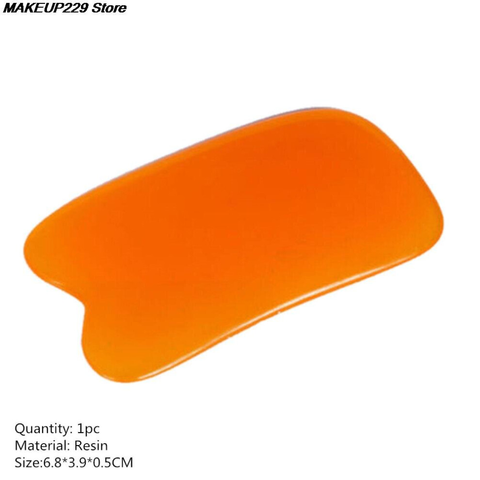 Dechoicelife Green (A-Army ) Gua Sha Board Facial Scraping Scrapping Plate Face Body Massage Tool Spa Massage Beeswax Guasha Scraping For Neck Back