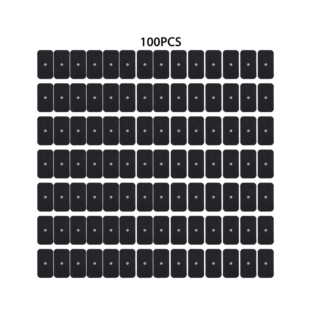 (a-100 PCS5x9cm BLACK) 30/50/100PCS EMS TENS EMS Electrode Pads Electric Muscle Stimulator Physiotherapy Accessories Sticker Body Massager Pads-image-OPC-PC9N5MN-NEW