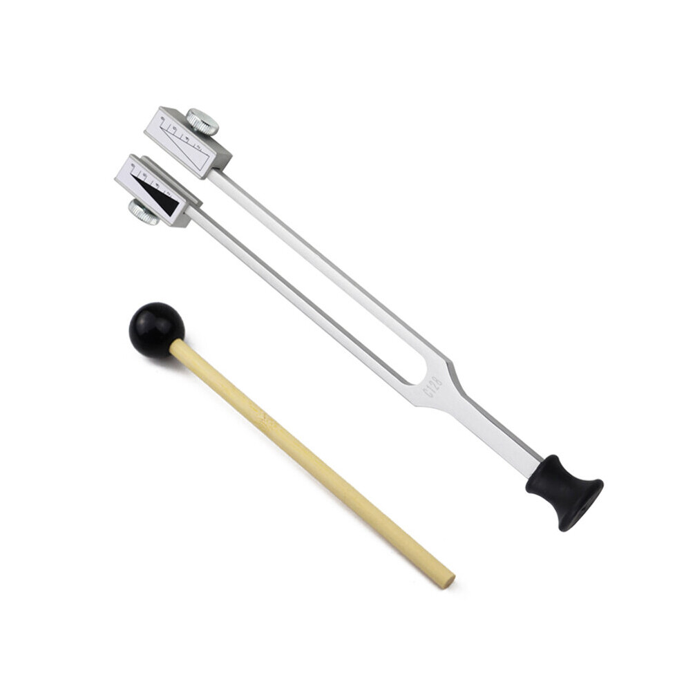 Dechoicelife Medical C64/C128 Rydel Seiffer Tuning Fork Chakra Hammer Neurological Internal Nerves Neurology System Test Sound Vibration Tool