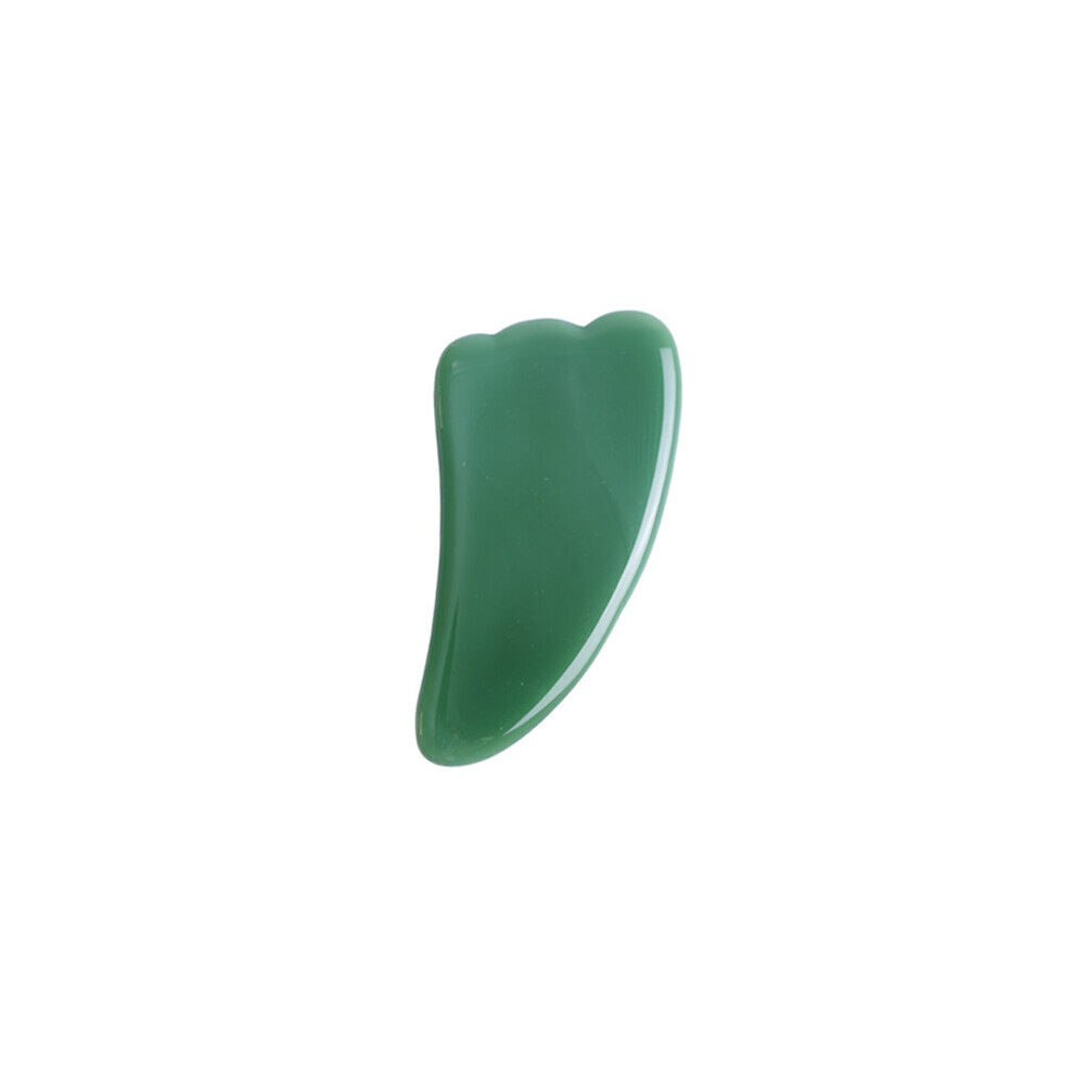 Dechoicelife (A-Type F) Aventurine Jade Roller Massager For Face Gouache Scraper Natural Gouache Stone Facial Massage Roller Gua Sha Scraper Face Roller
