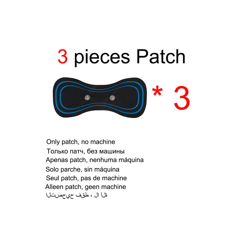 Dechoicelife (A-Patch Only) Neck Rechargeable Massager Electric Neck Massage Ems Cervical Vertebra Massage Patch For Muscle Pain Relief,Support