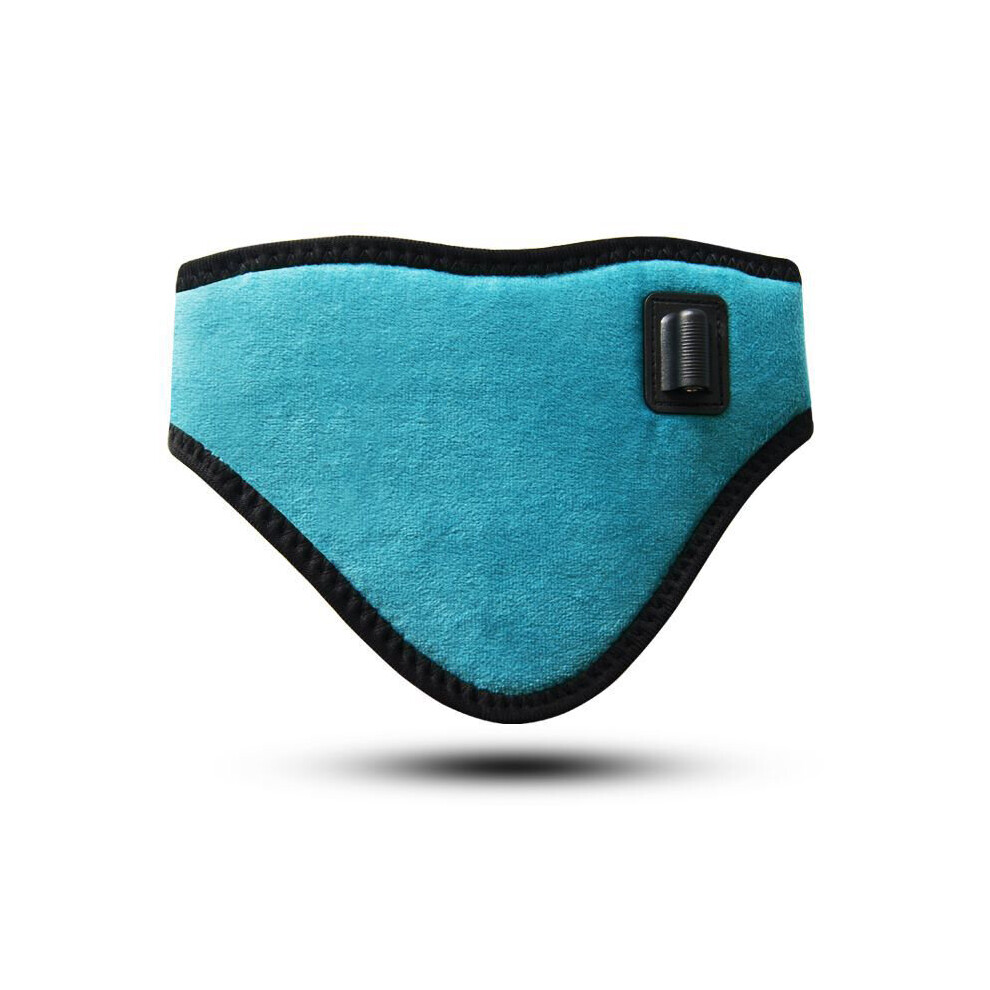 Dechoicelife Green (A-) Electric Heating Neck Brace Cervical Vertebra Spine Belt Fatigue Therapy Hot Compress Massage Neck Support Heat Pad Pain Relieve