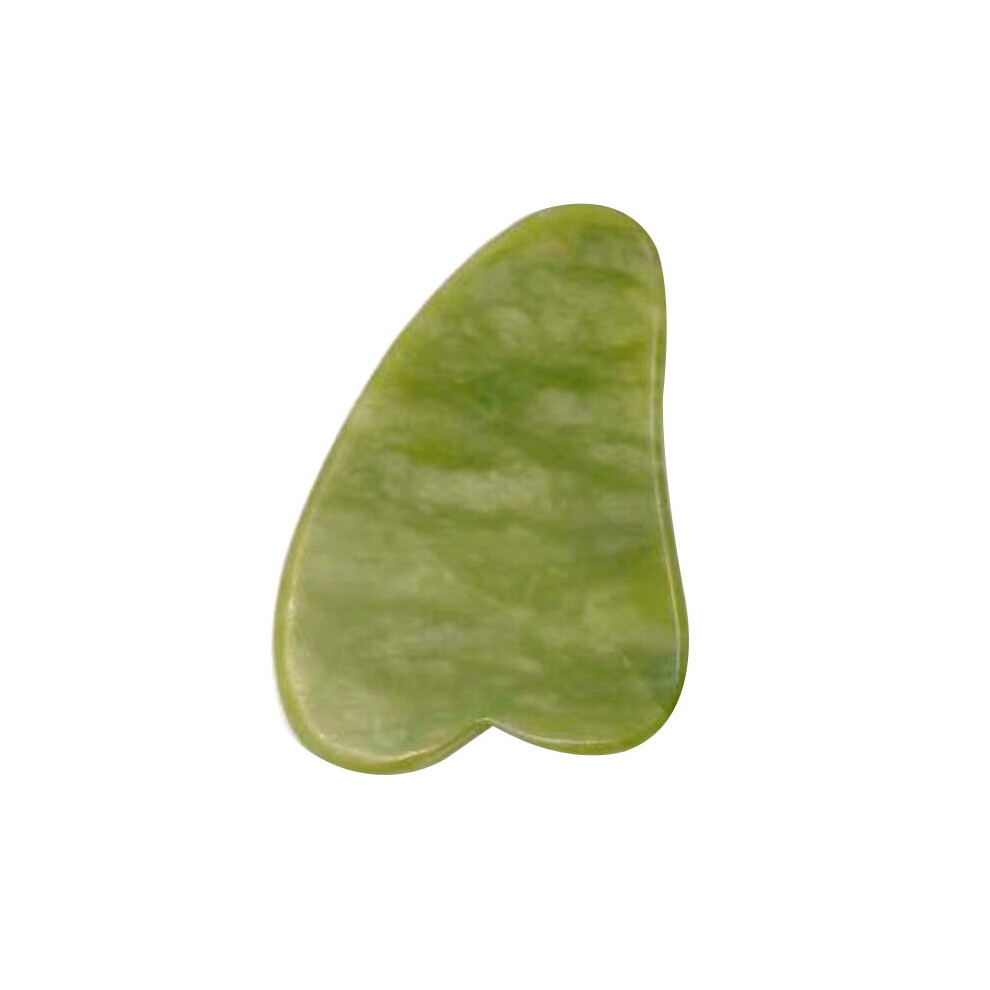 Dechoicelife (A-A) Natural Jade Massage Roller Guasha Board Spa Scraper Stone Facial Anti-Wrinkle Treatment Body Facial Massager Health Care Tools