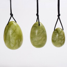 (a-Package a) Natural Green Jade Egg for Postpartum Women To Repair Vulva Eggs Vaginal Tightening Exercise Kegel Fitness Youni Massage Ball