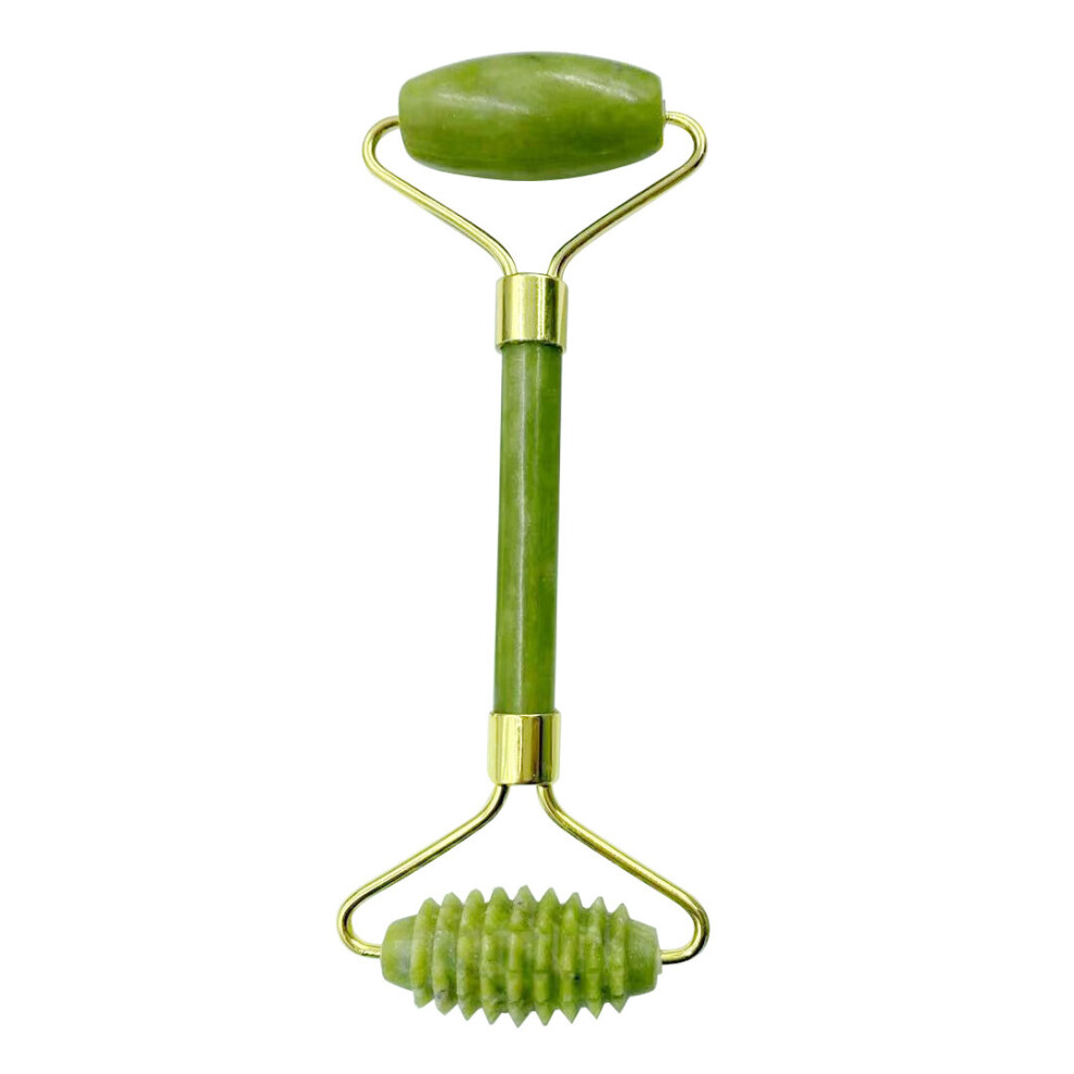 Dechoicelife (A-B) Natural Jade Massage Roller Guasha Board Spa Scraper Stone Facial Anti-Wrinkle Treatment Body Facial Massager Health Care Tools