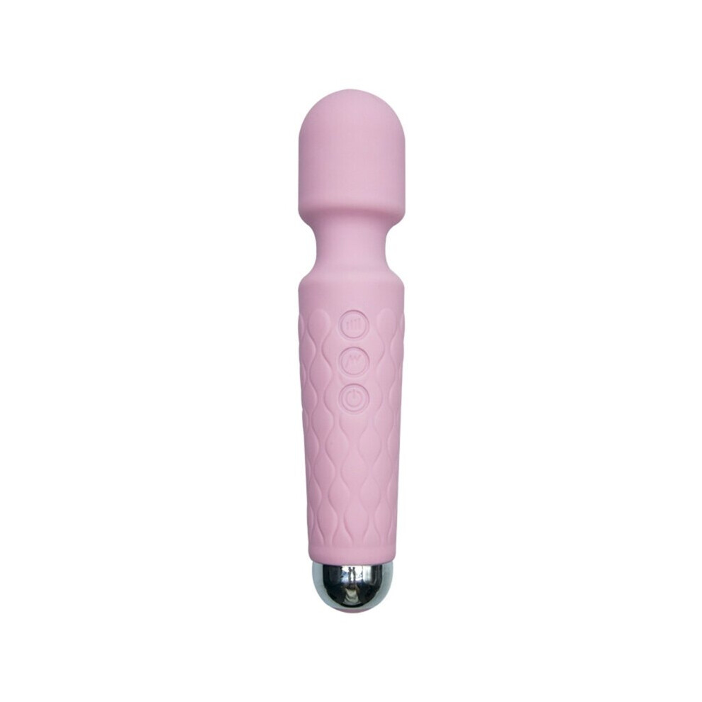 Dechoicelife Pink (A-) Rechargeable Personal Massager Quiet & Waterproof 20 Patterns&8 Speeds For Tension Relief Muscle Back Soreness Recovery