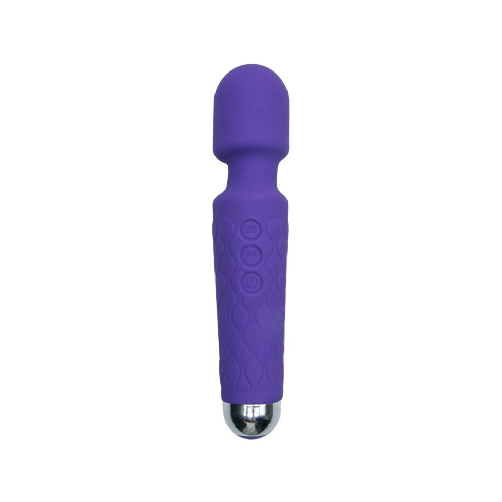 Dechoicelife Purple (A-) Rechargeable Personal Massager Quiet & Waterproof 20 Patterns&8 Speeds For Tension Relief Muscle Back Soreness Recovery