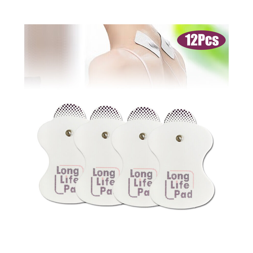 Dechoicelife 12Pcs Electrode Replacement Pads Electrode Pads Digital For Tens Acupuncture Digital Therapy Machine Massager Pad