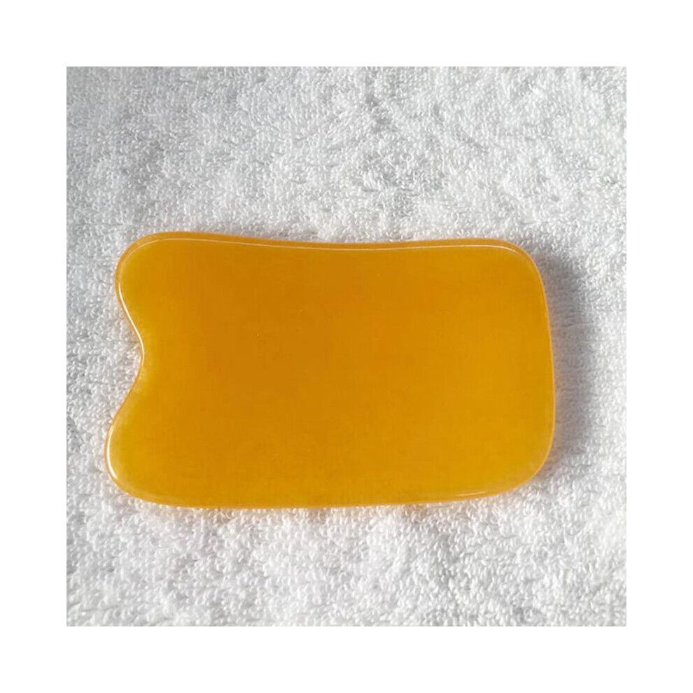 Dechoicelife (A-N11) Guasha Scraping Massage Scraper Face Massager Acupuncture Gua Sha Board Acupoint Face Eye Care Spa Massage Tool
