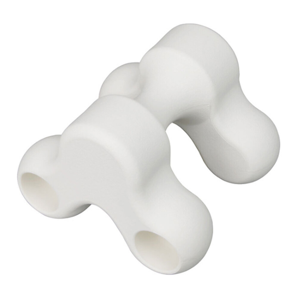 Dechoicelife (A-White) Self Massager Trigger Point Therapy Tool Back Shoulder Massager Deep Tissue Massage Tool For Occipital Release Accessories