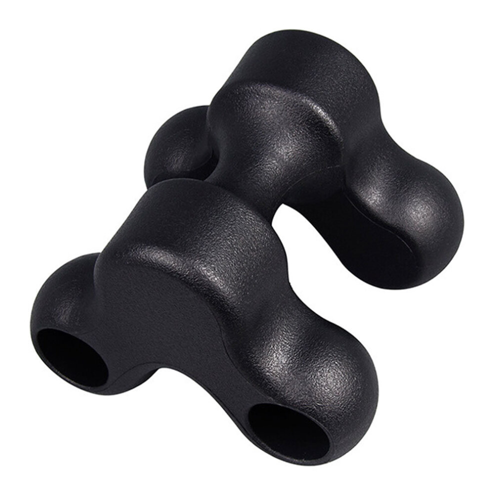 Dechoicelife (A-Black) Self Massager Trigger Point Therapy Tool Back Shoulder Massager Deep Tissue Massage Tool For Occipital Release Accessories