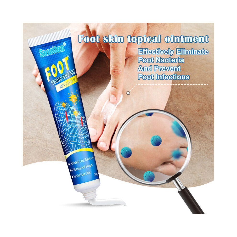 Dechoicelife Hot Anti Fungal Infections Foot For Athlete's Foot Pain Relief Beriberi Itch Erosion Peeling Blisters Feet Ointment Sy998 Cream