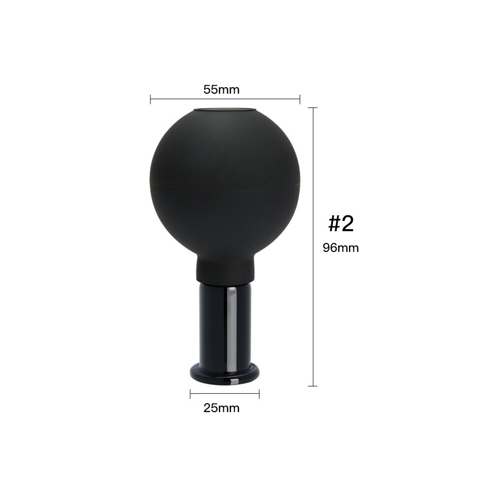 Photos - Massager  New Rubber Vacuum Cupping Massage for Body Anti Cellulite Cans Vacuum Jar Medical Chineses Therapy Cupping Health(a-FB-02)